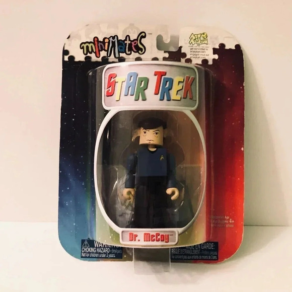 2002 Star Trek Minimates Gorn and Dr McCoy 3 Inch Tall  Figures - Picture 12 of 16